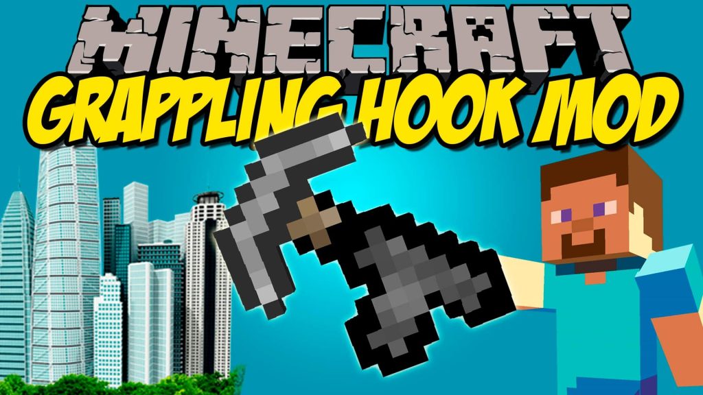 Grapple Hooks Mod Minecraft