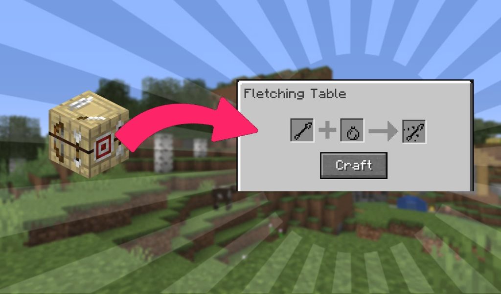 The Fletching Table Mod Minecraft