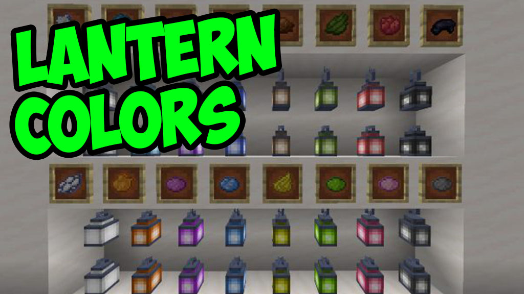 Lantern Colors Mod Minecraft