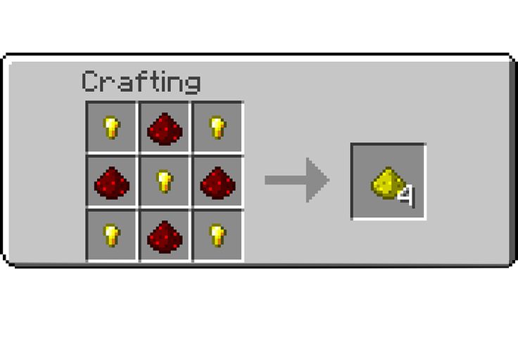 Craftable Glowstone Minecraft