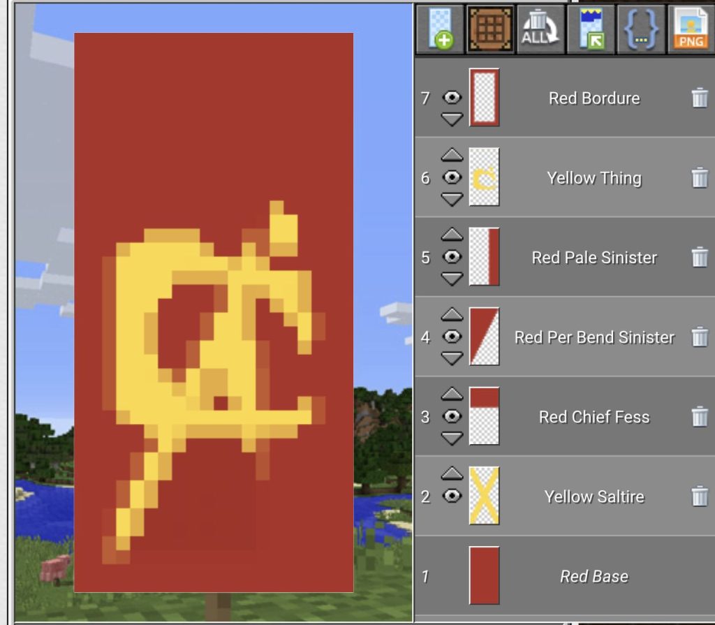 Как сделать флаг СССР в Майнкрафте