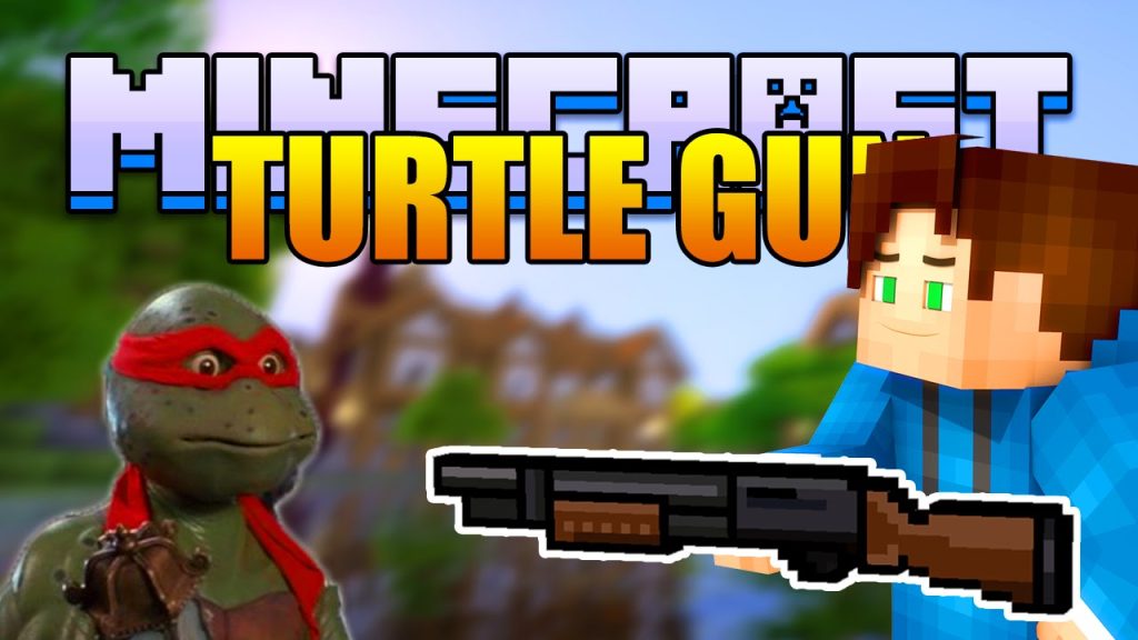 Turtle Gun Minecraft Mod