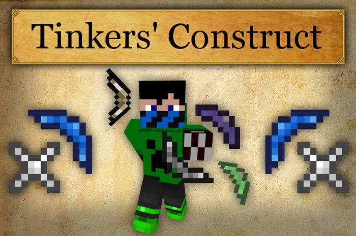 Мод Tinkers Construct Minecraft