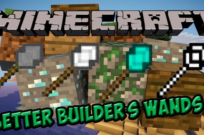 Мод Better Builder’s Wands Minecraft