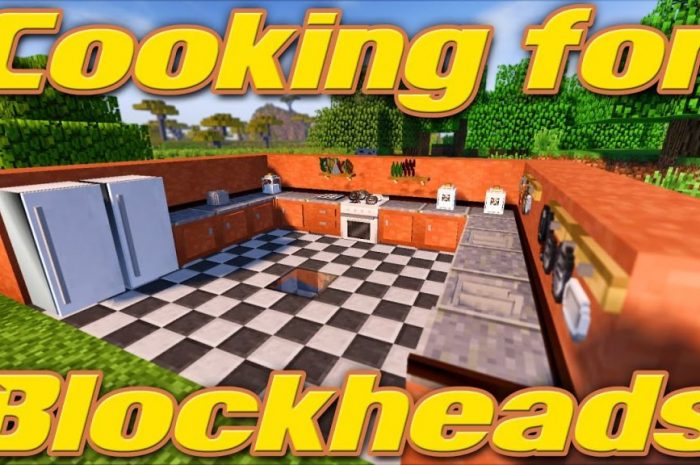 Мод Cooking for Blockheads Minecraft