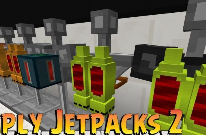 Мод Simply Jetpacks 2 Minecraft