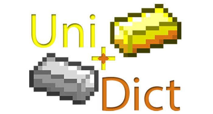 Мод UniDict Minecraft