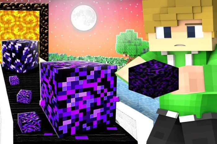 Плачущий обсидиан Minecraft: гайд для игроков
